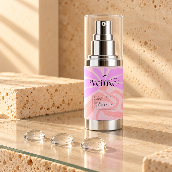 Veiluxe Snail Repair Serum, how to use, step 2