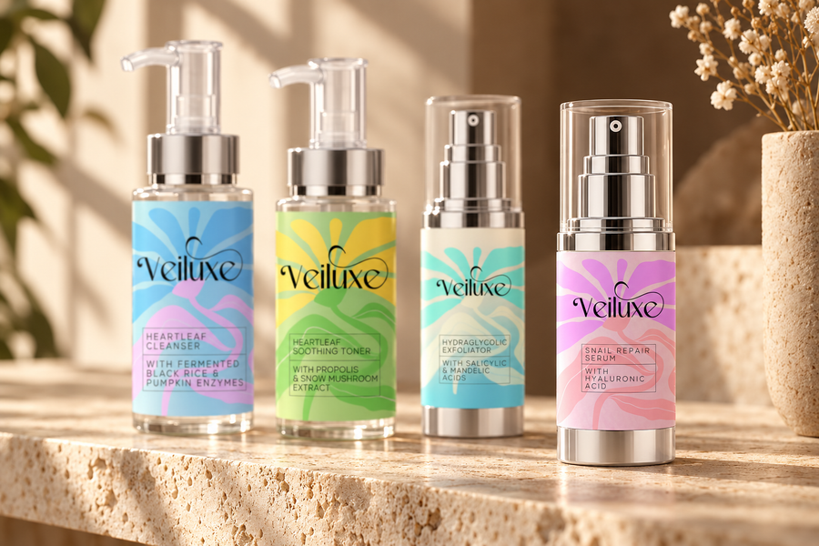 Veiluxe Snail Repair Serum, where it sits in the routine