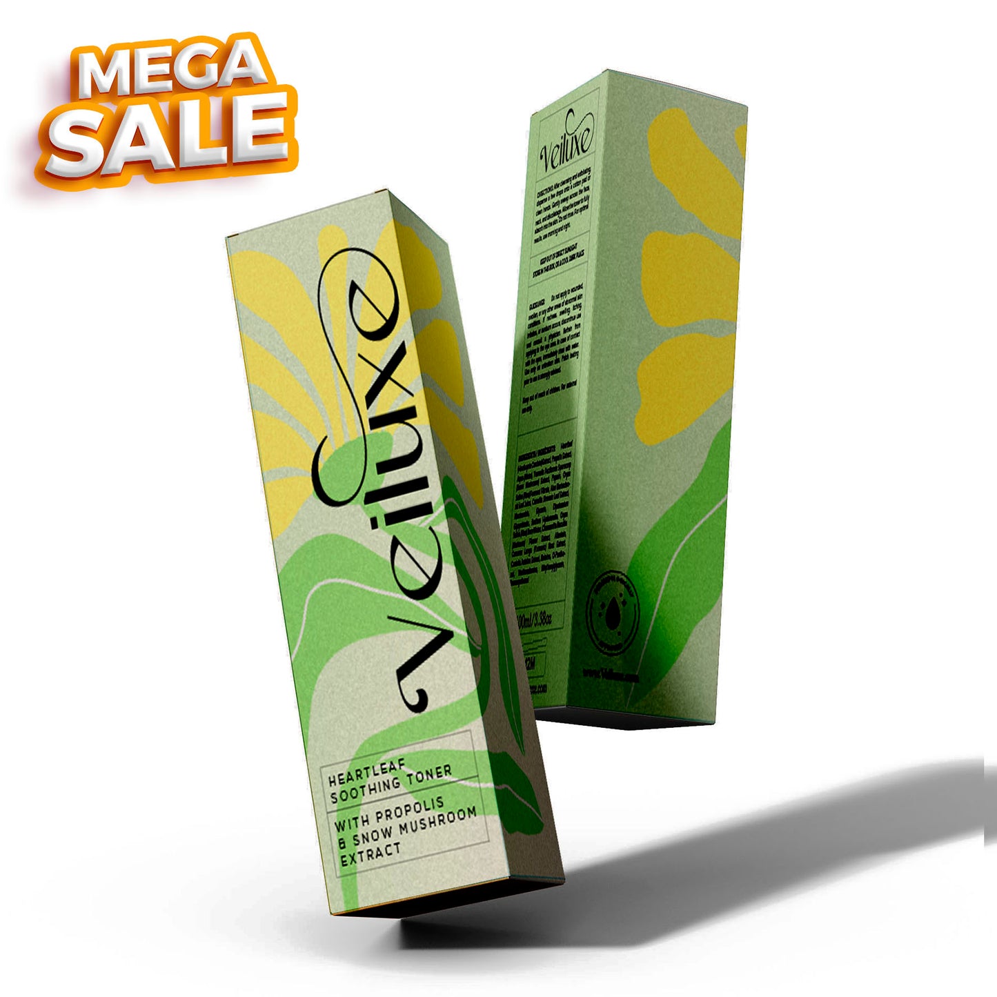 Heartleaf Soothing Toner with Propolis & Snow Mushroom Extract