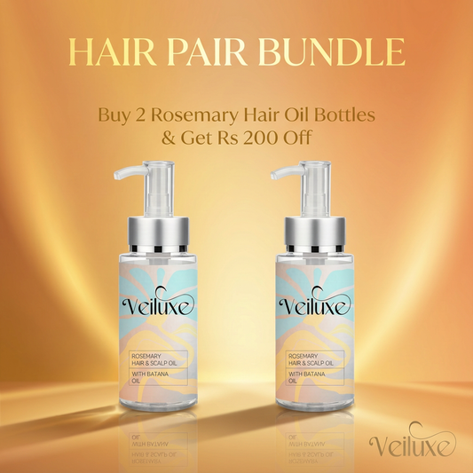 Hair Pair - 2x Rosemary Hair & Scalp Oil With Batana Oil