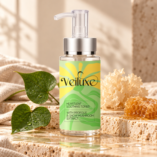 Heartleaf Soothing Toner with Propolis & Snow Mushroom Extract