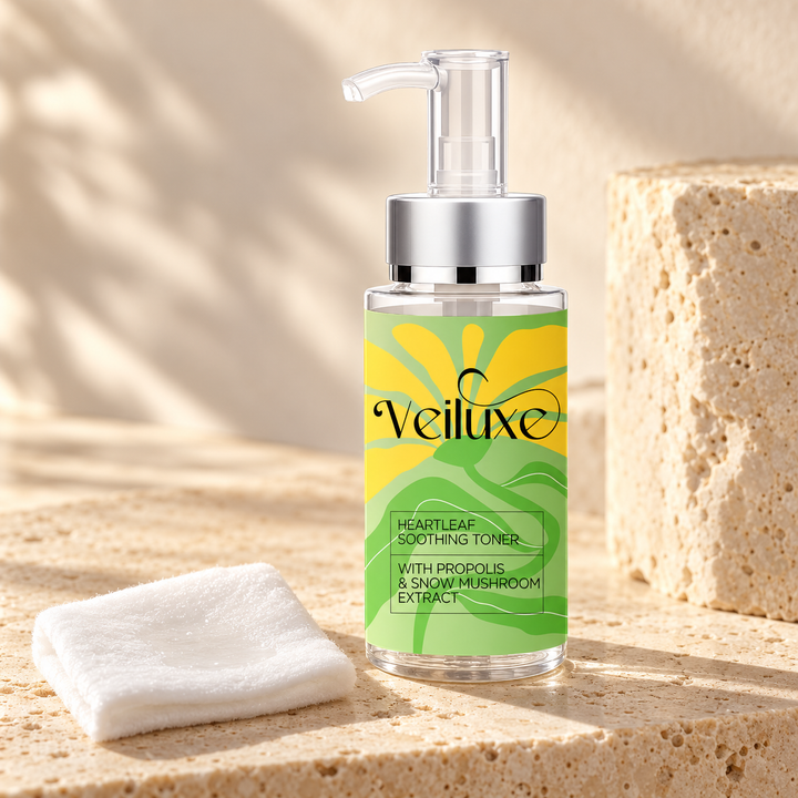 Veiluxe Heartleaf Soothing Toner, how to use, step 2