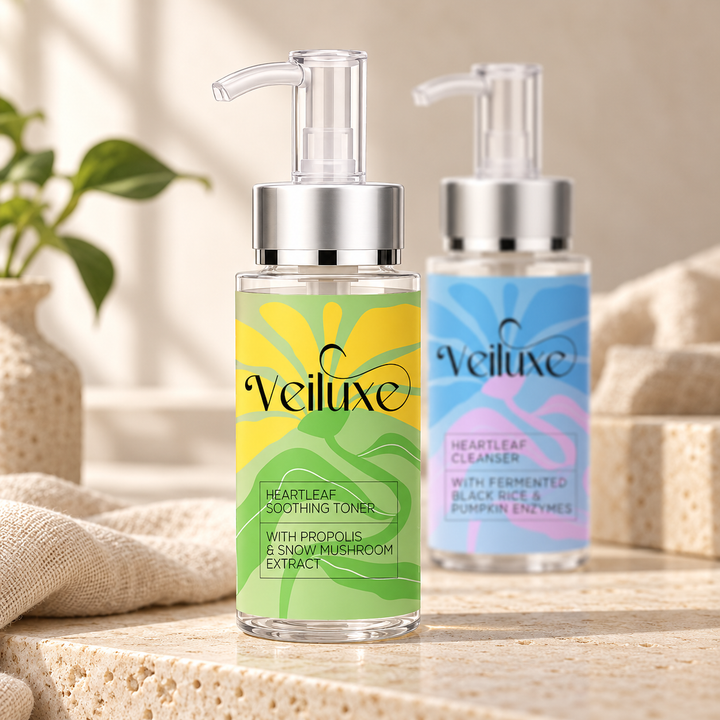 Veiluxe Heartleaf Soothing Toner, how to use, step 3