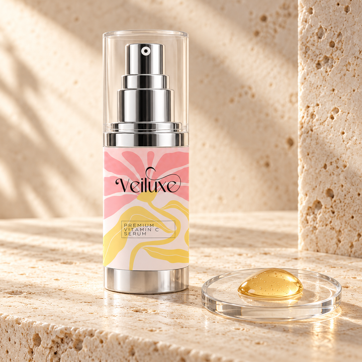 Veiluxe Vitamin C Serum, how to use, step 1