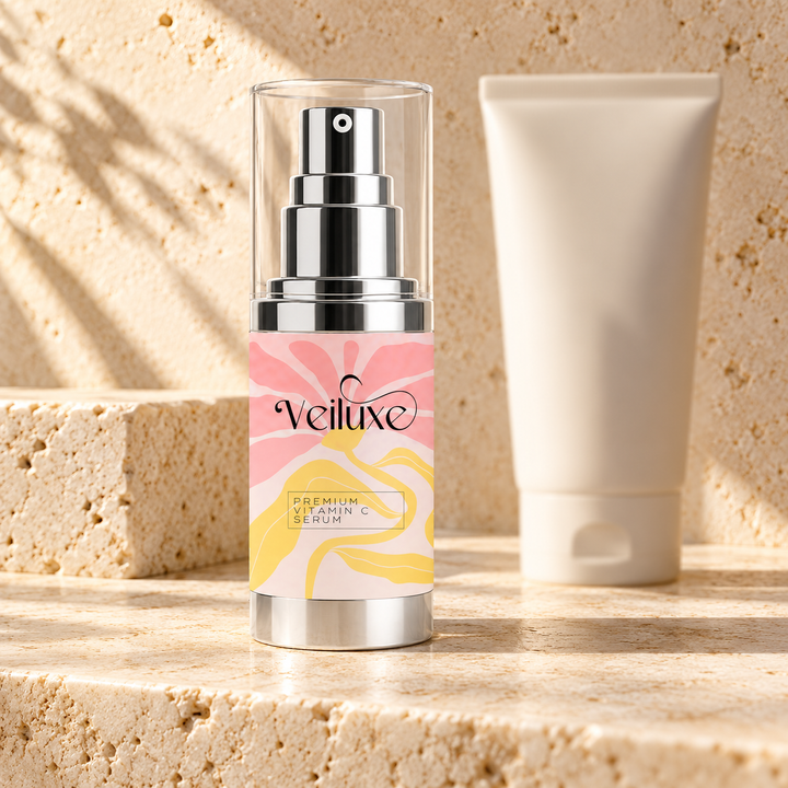 Veiluxe Vitamin C Serum, how to use, step 3